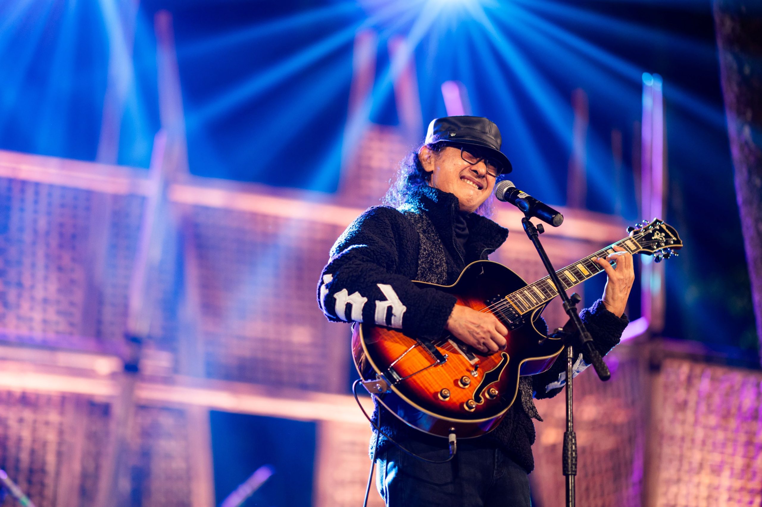 Musisi Jazz Kawakan Mus Mujiono Di Jazz Gunung Slamet 2024