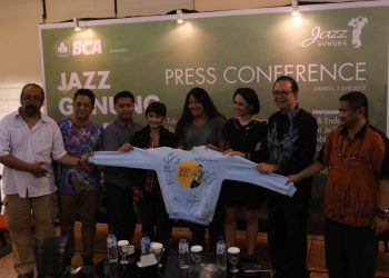 Press Conference Jazz Gunung 2015 di ABFI Institute Perbanas.