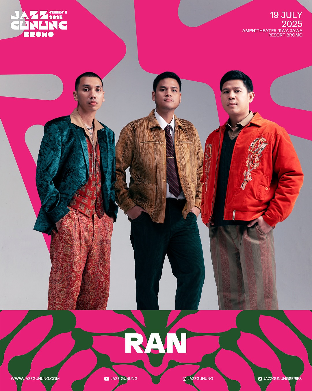RAN Resmi Line Up di Jazz Gunung Series 1: Bromo - Jazz Gunung