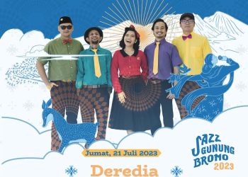 Tampilkan Musik 1950 An, Jazz Gunung 2023 Hadirkan Deredia