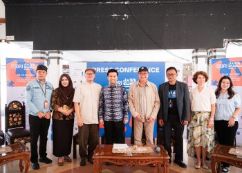 Konferensi Pers BRI Jazz Gunung Series 2: Bromo di Taman Budaya Cak Durasim, Surabaya, Kamis (24/7/2025).