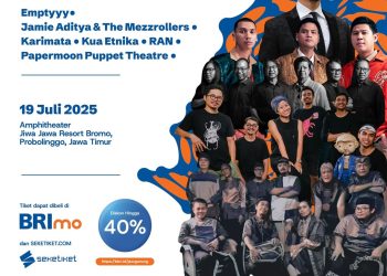 Poster Jazz Gunung Series 1 Bromo 2025