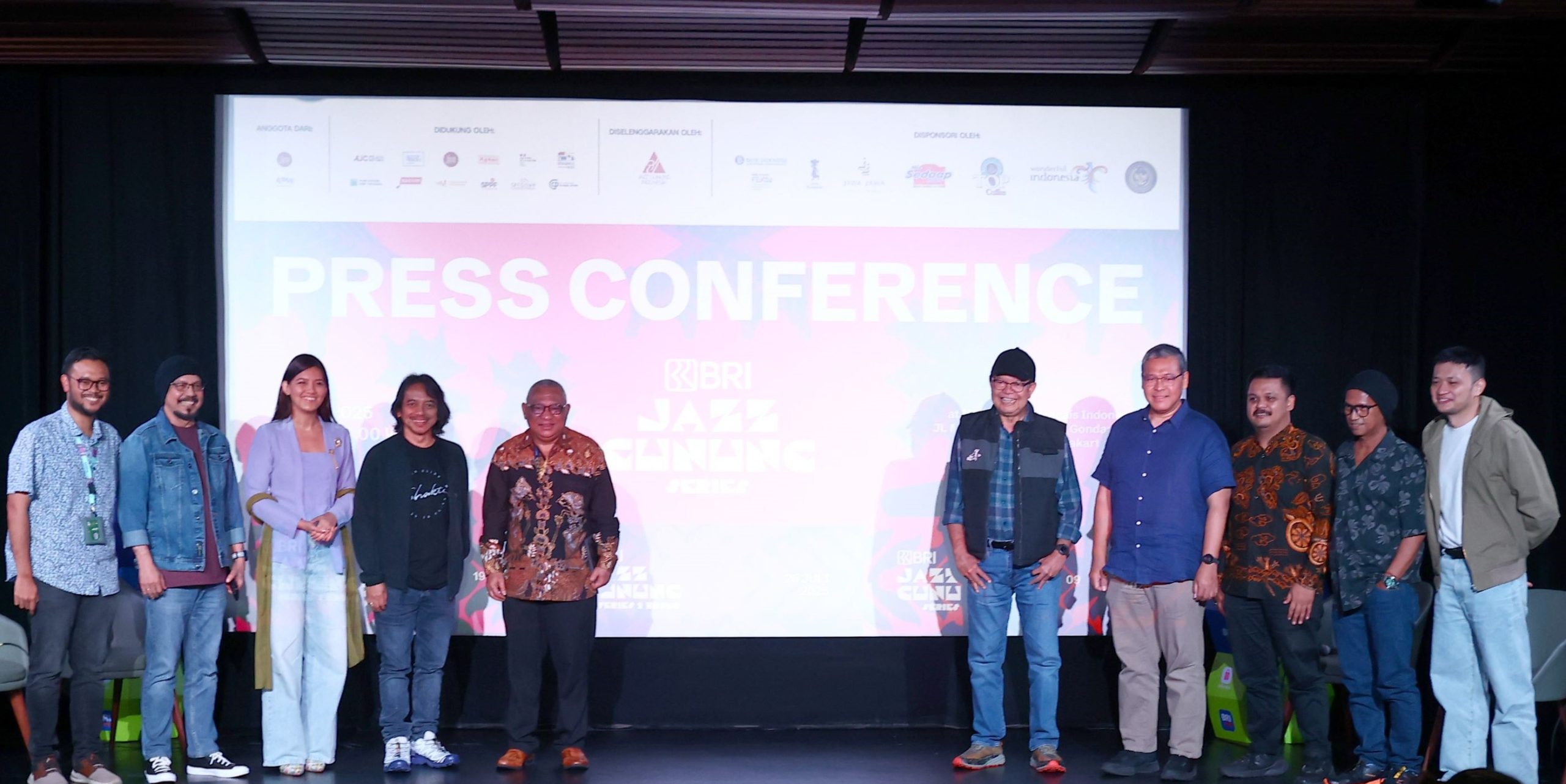 Press Conference Bri Jazz Gunung Series Tahun 2025