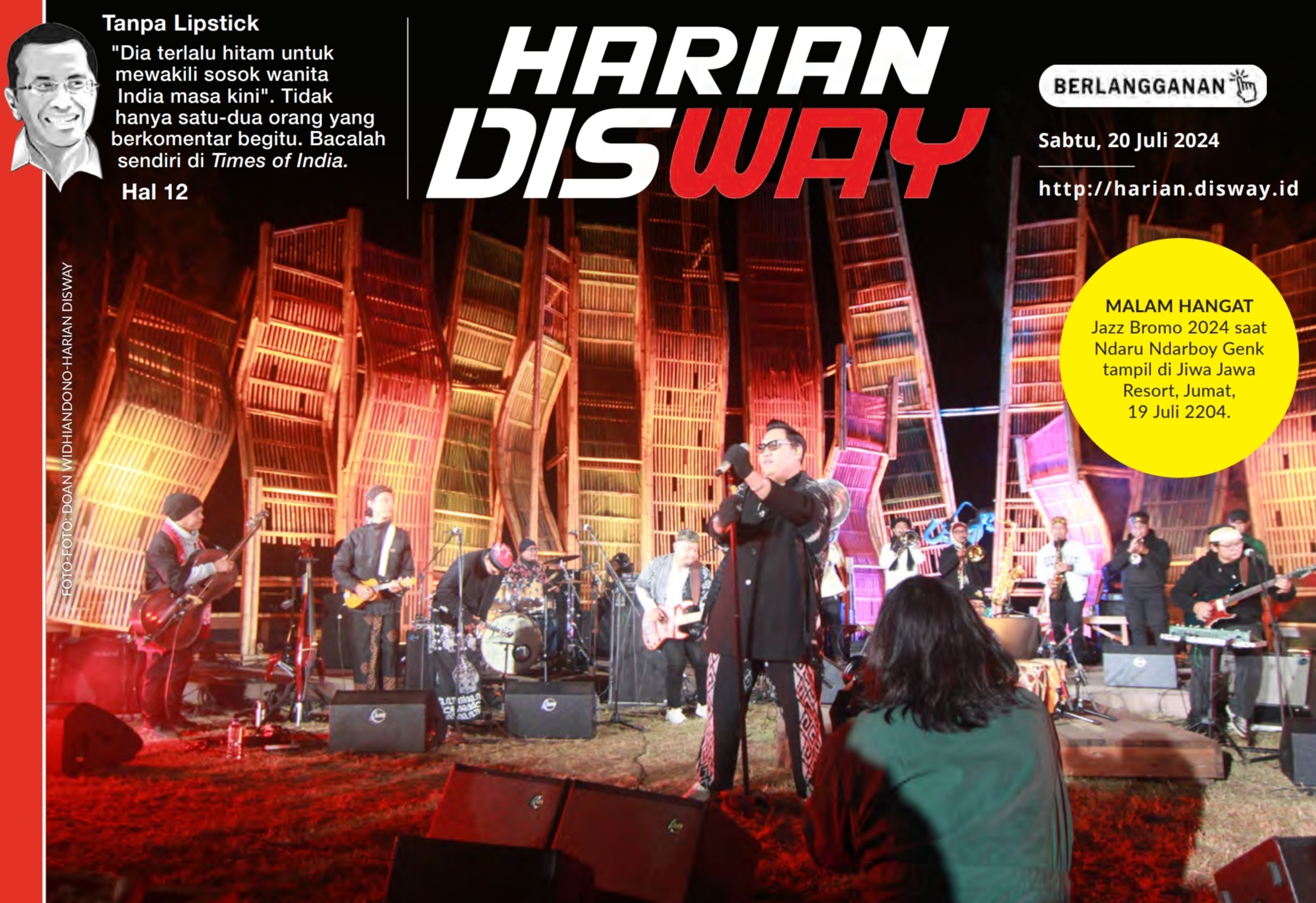 Harian Disway Jazz Gunung 2024