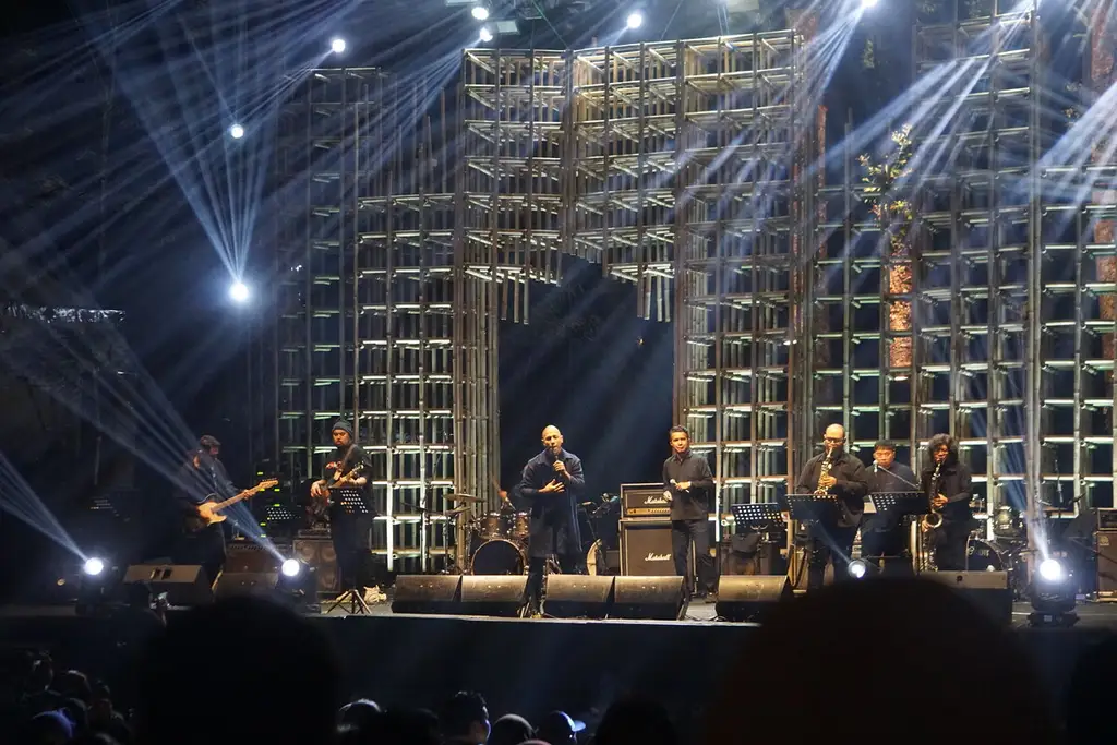 Musisi Marcell Tampil Dalam Pergelaran Qris Jazz Gunung Slamet 2023