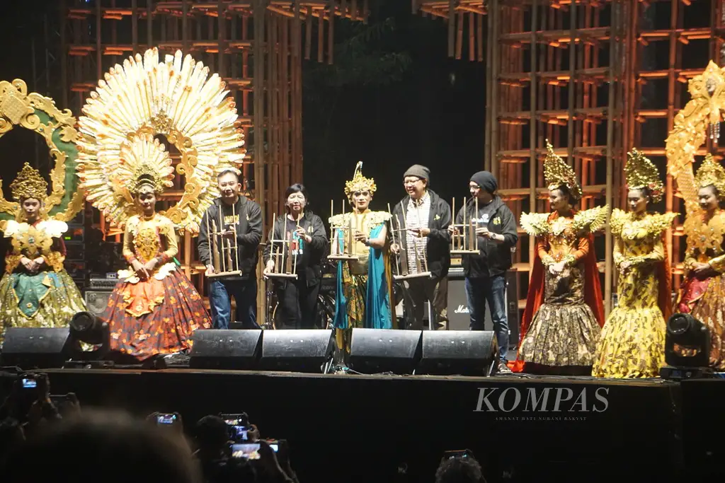 Pembukaan Pergelaran Qris Jazz Gunung Slamet 2023