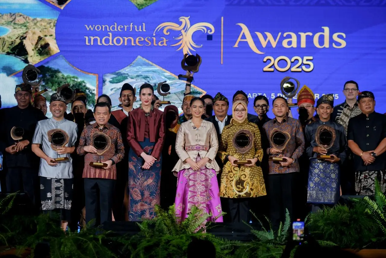 Gelar Wonderful Indonesia Awards 2025, Kemenpar Apresiasi Insan Pariwisata