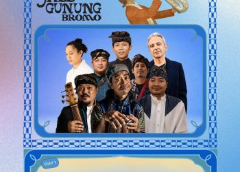 Jazz Gunung Bromo Day 1 poster featuring Ring of Fire Project feat. Simone Prattico and Sri Hanuraga