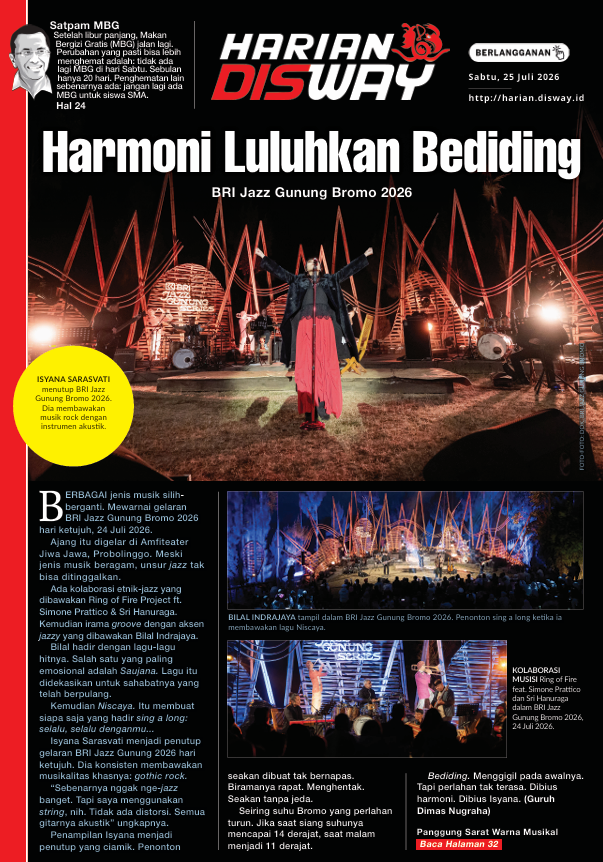 Harian Disway 25 Juli 2026