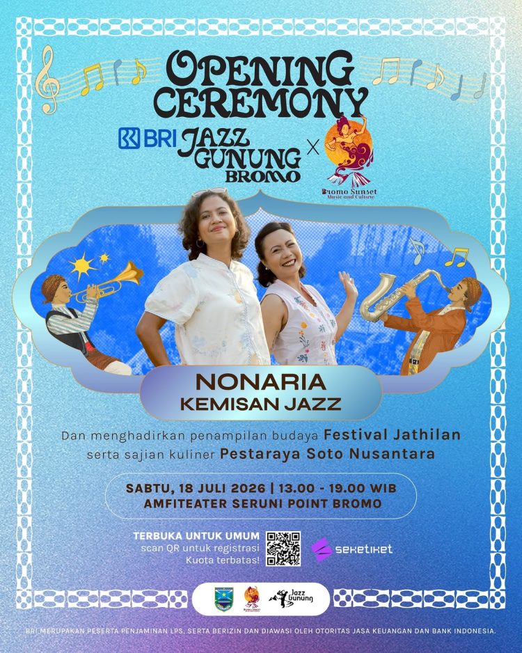 Opening Ceremony BRI Jazz Gunung Bromo 2026