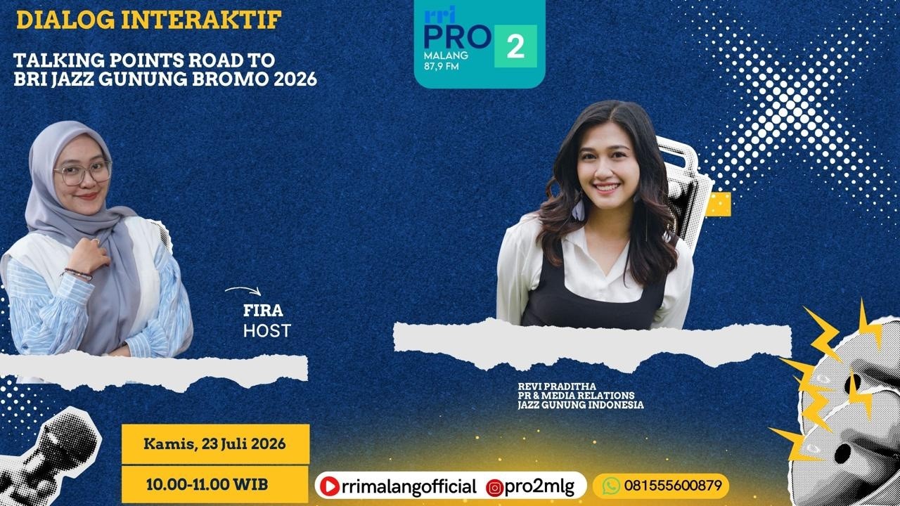RRI Pro 2 Malang Ulas Kesiapan H 1 Jelang BRI Jazz Gunung Bromo 2026