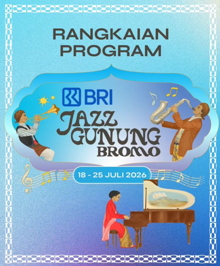 Rangkaian BRI Jazz Gunung Bromo 2026 Dari 18-25 Juli