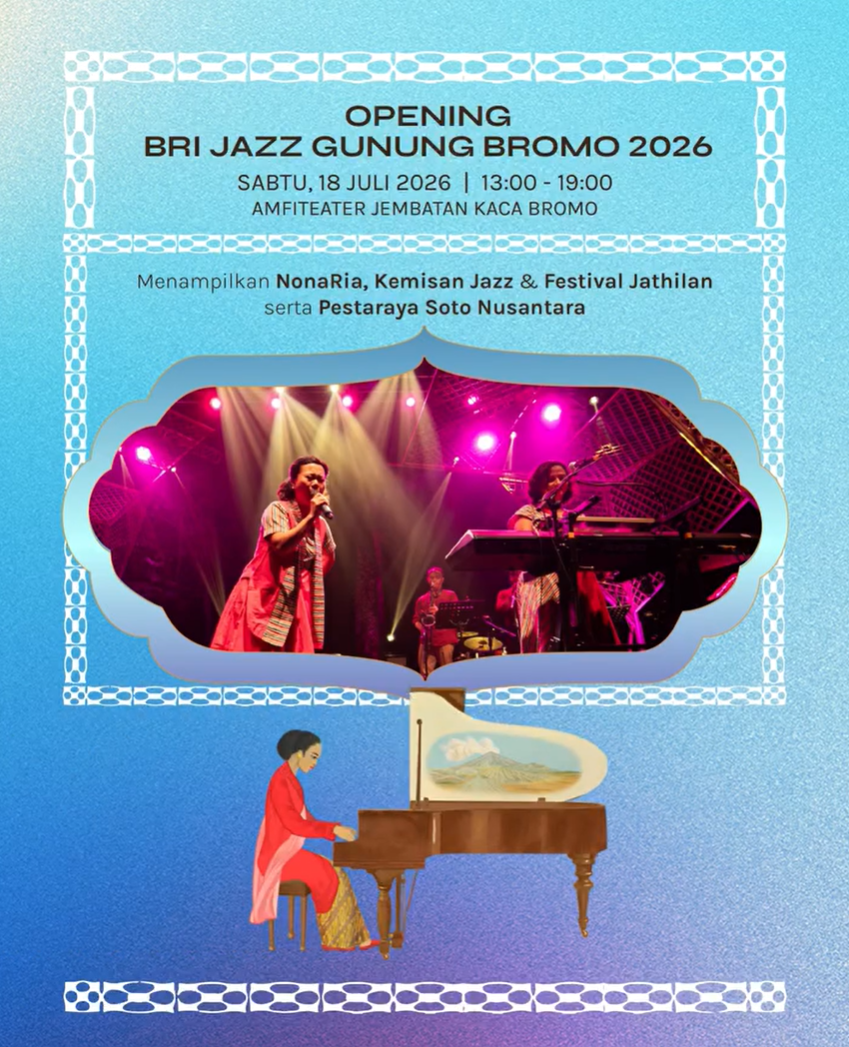 Rangkaian BRI Jazz Gunung Bromo 2026 Dari 18 25 Juli (1)