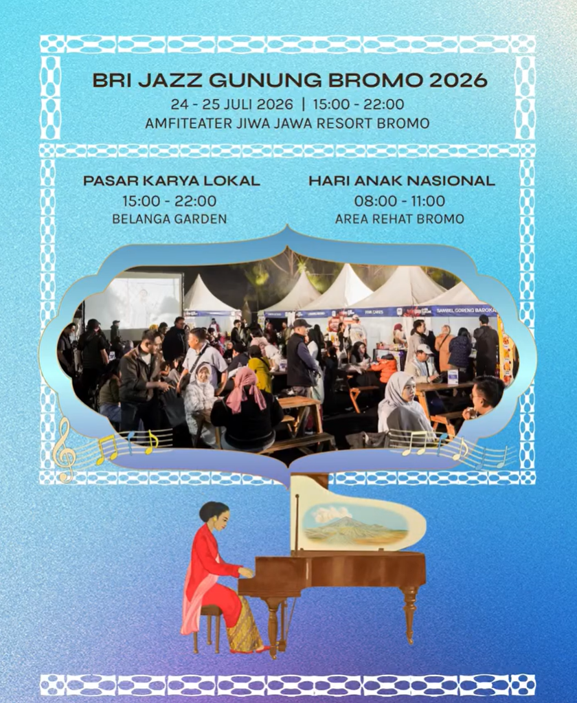 Rangkaian Bri Jazz Gunung Bromo 2026 Dari 18 25 Juli (7)