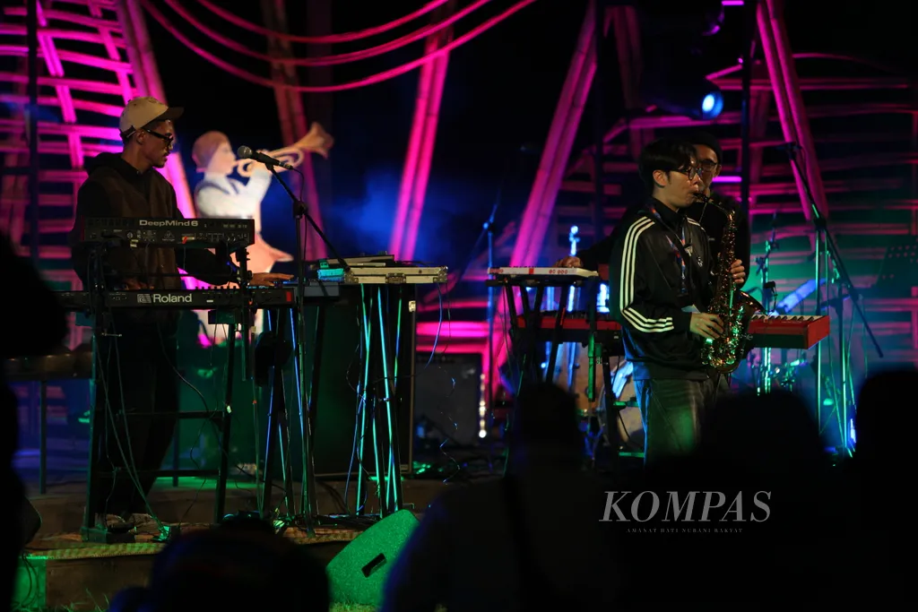 Saksofonis Justin Liao Dari Grup Plutato Asal Taiwan