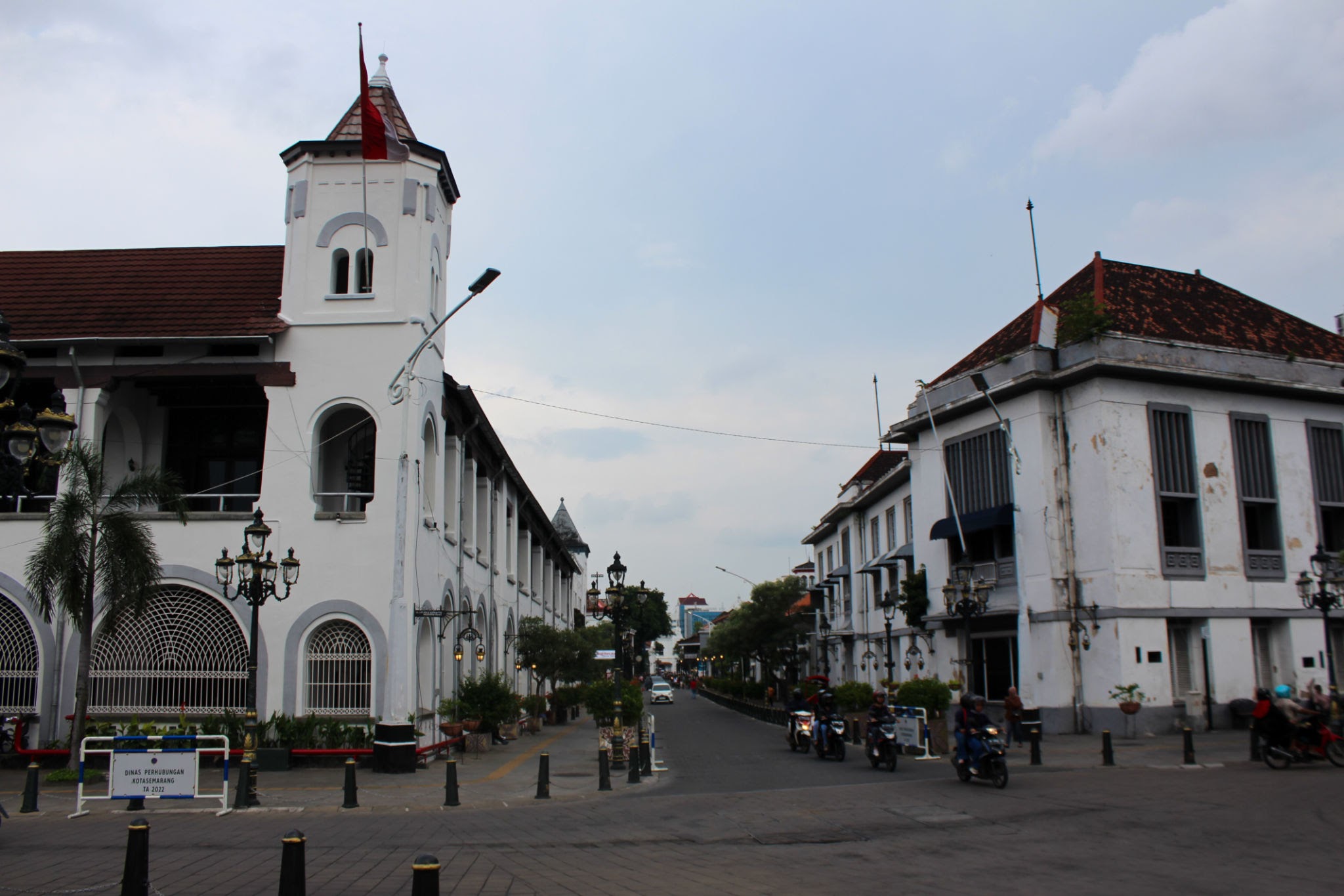 Situation In The Old Town Area Of ​​semarang, Indonesia