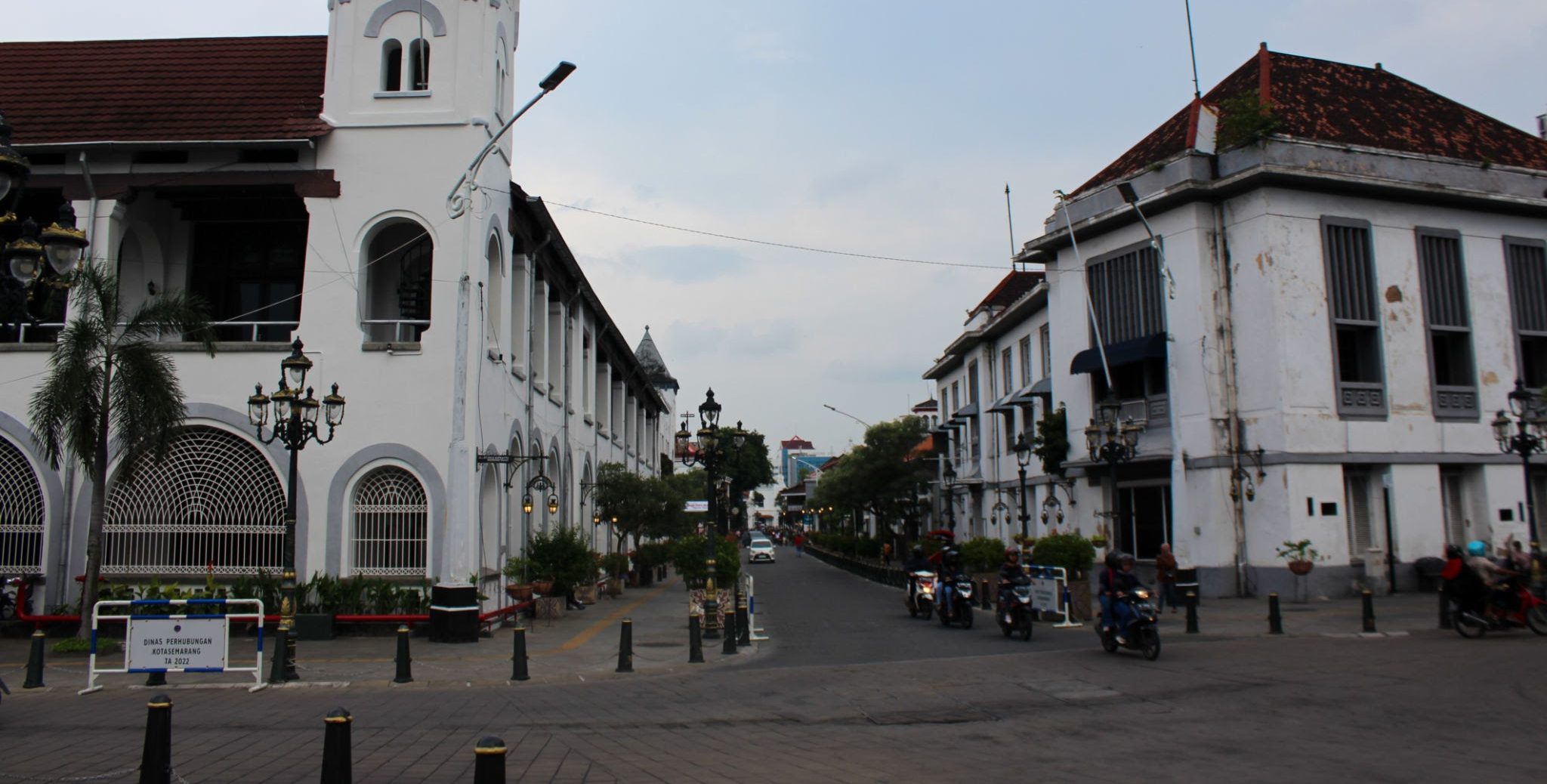 Situation In The Old Town Area Of ​​semarang, Indonesia