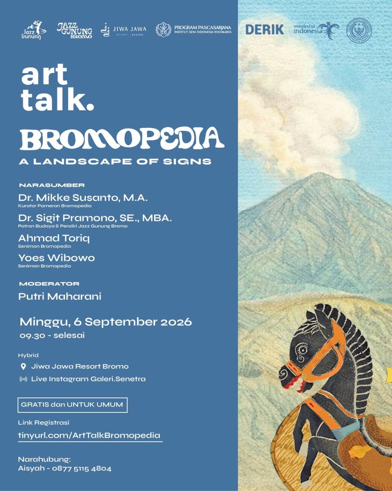 Membaca Bromo Lebih dari Sekadar Lanskap: Menyelami Jejak Semiotika dalam Art Talk “BROMOPEDIA”