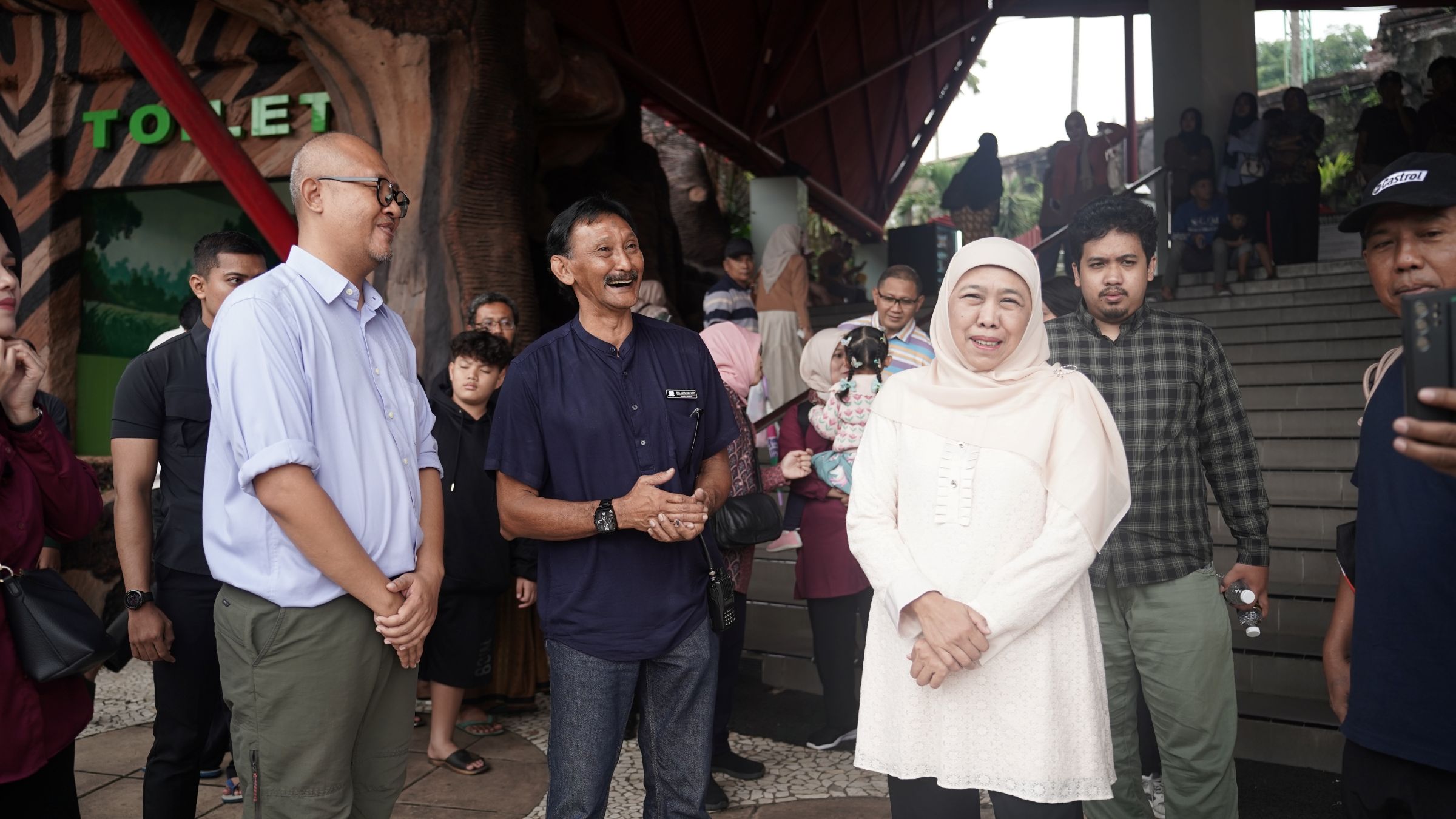 Kunjungan Gubernur Jawa Timur Ibu Khofifah Di Jatim Park 2