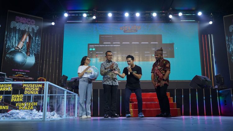 Kegiatan Pengundian Kejutan Liburan Seru Jawa Timur Park Group Episode 4 Pada Tanggal 30 April 2025 Kemarin Yang Bertempat Di Jawa Timur Park 3 Berlangsung Meriah