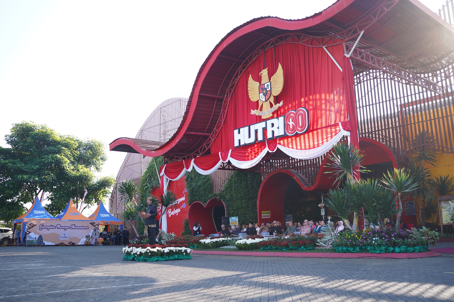 Gempita Bunga Nusantara, Semarak Kemerdekaan Di Jtp