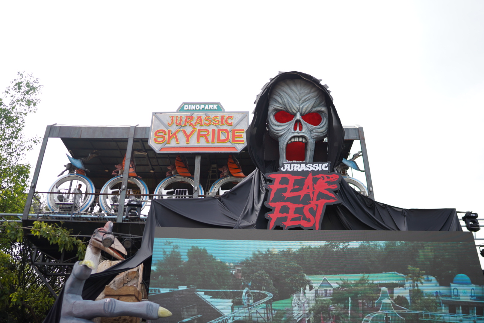 Wahana Baru Jatim Park 3 Jurassic Sky Ride