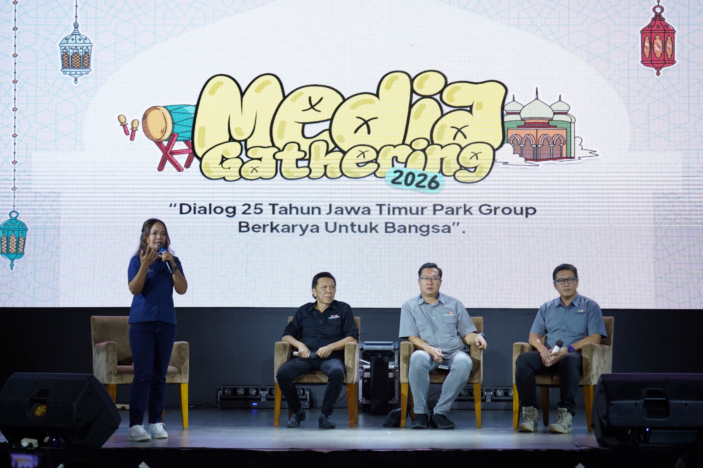25 Tahun Berkarya Untuk Bangsa, Jawa Timur Park Group Perkuat Inovasi Wisata Edutainment Lewat Media Gathering