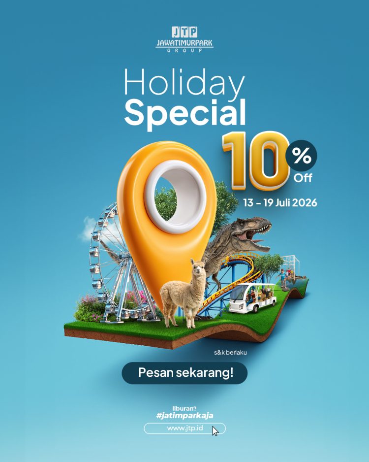 Diskon 10% Holiday Special 2026
