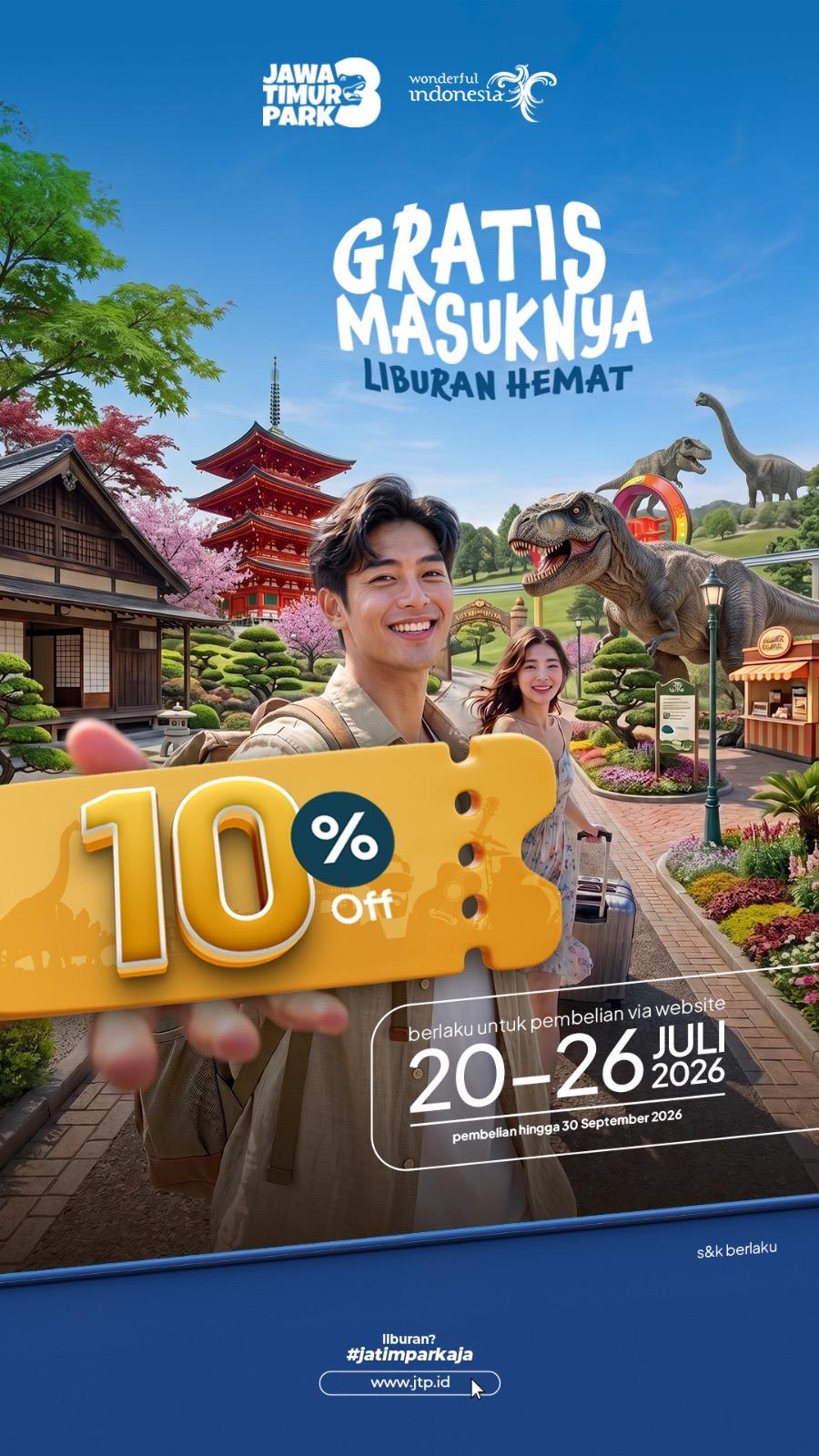 Flyer Diskon Spesial Jatim Park 3