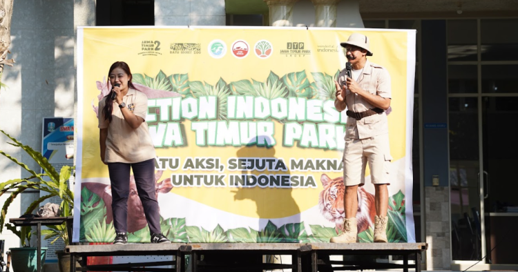 Action Indonesia Day Jawa Timur Park 2 Ajak Generasi Muda Peduli Satwa Endemik Indonesia