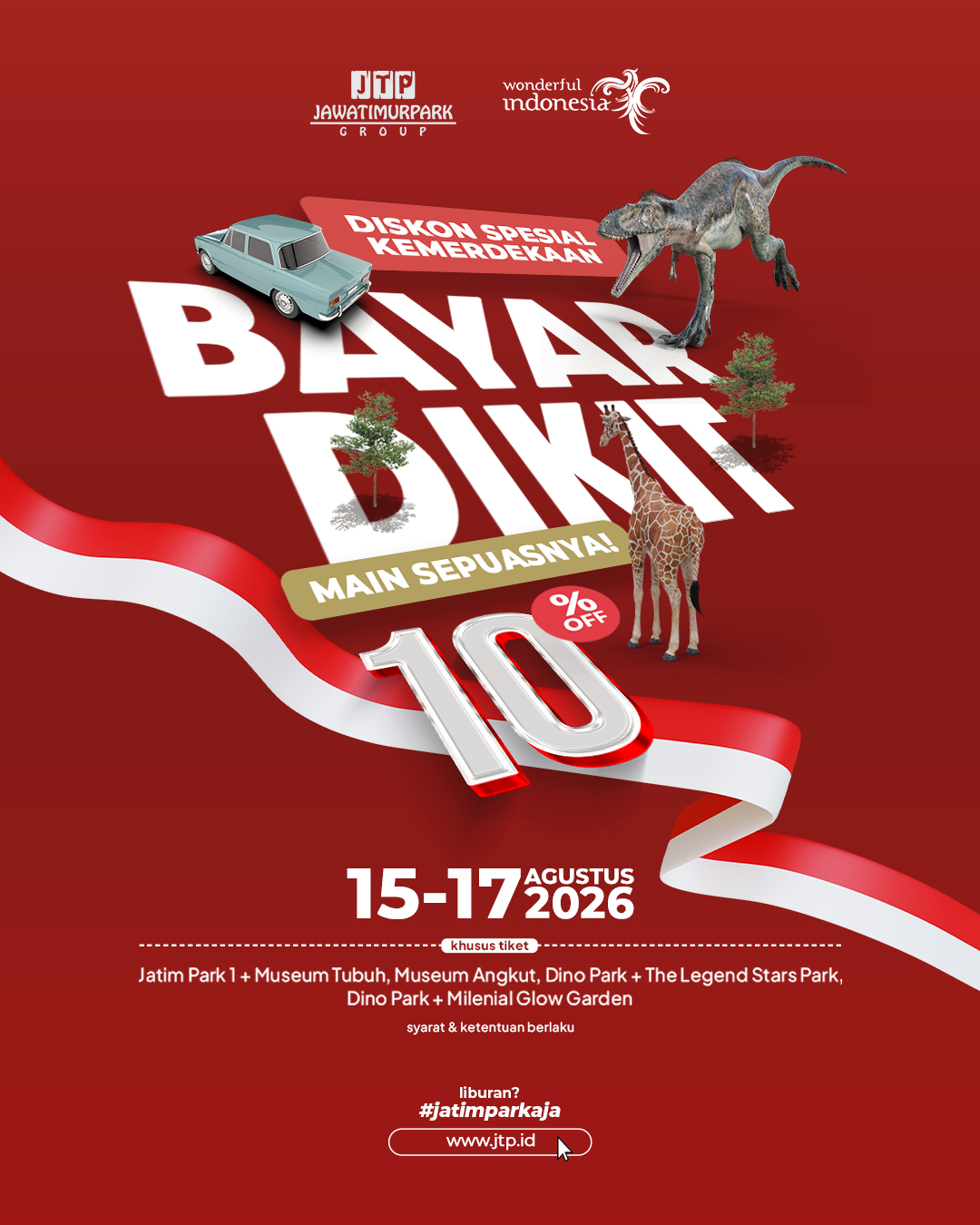Diskon 10 Agustus Park Besar Feed