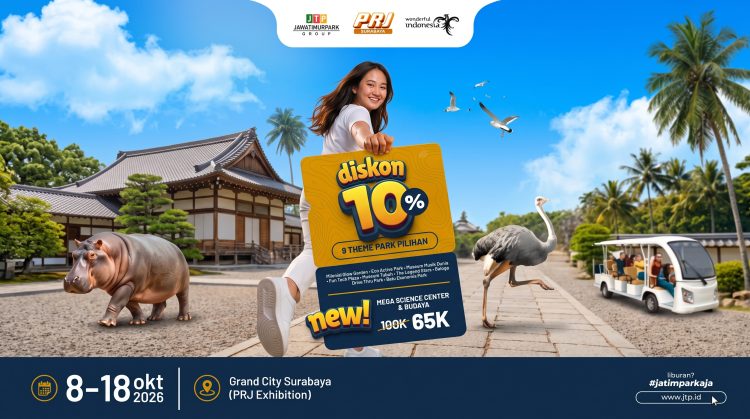Jawa Timur Park Group Hadirkan Harga Spesial 9 Theme Park Dan Mega Science Center Di Pekan Raya Jatim Surabaya