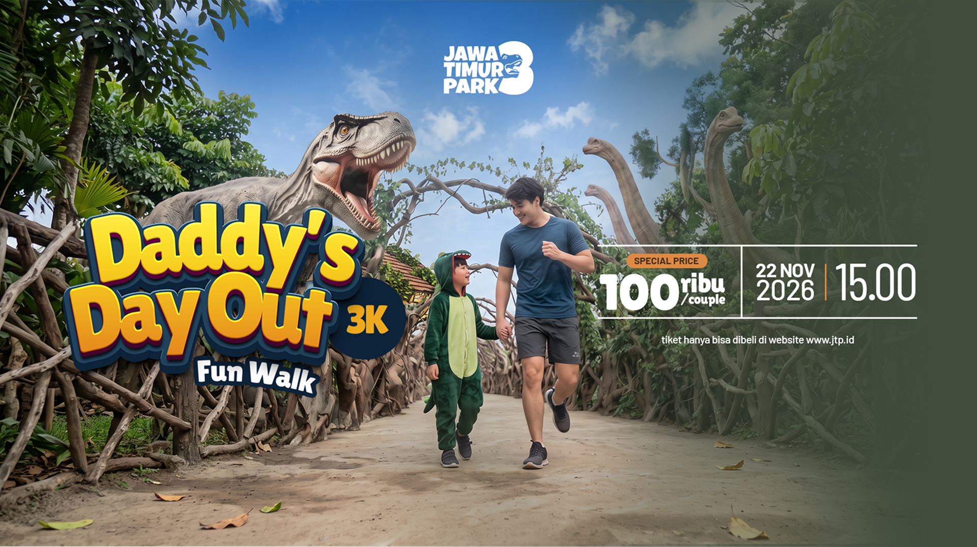 Daddy's Walk Out di Jawa Timur Park 3