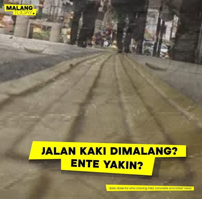 Jalan Kaki Sambil Uji nyali menjadi Ciri Khas Kota Malang