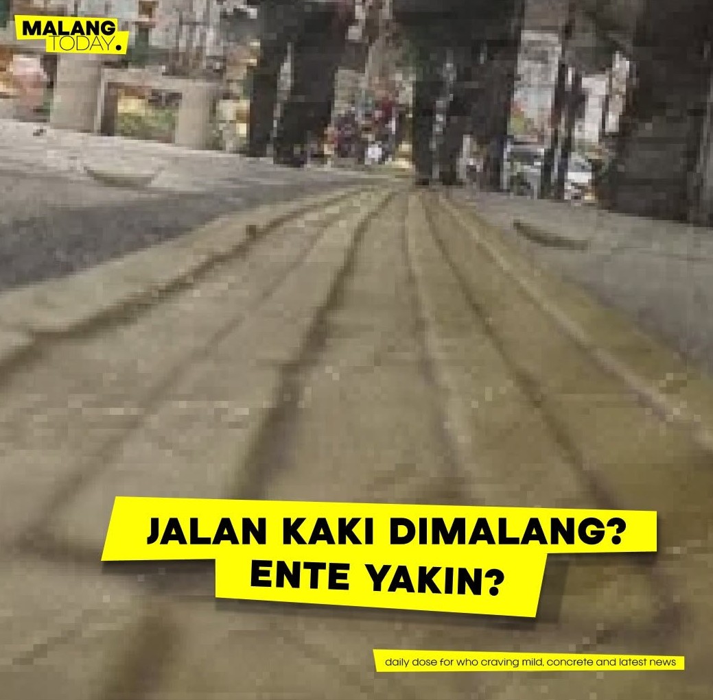 Jalan Kaki Sambil Uji nyali menjadi Ciri Khas Kota Malang