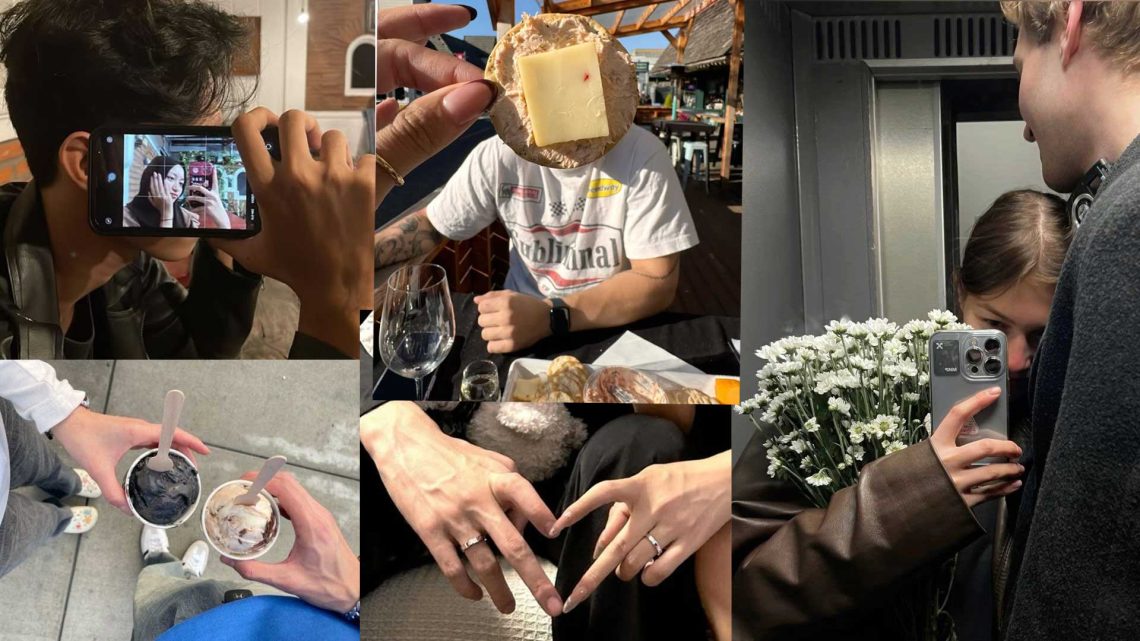 Ide pose foto soft launching (Pinterest)