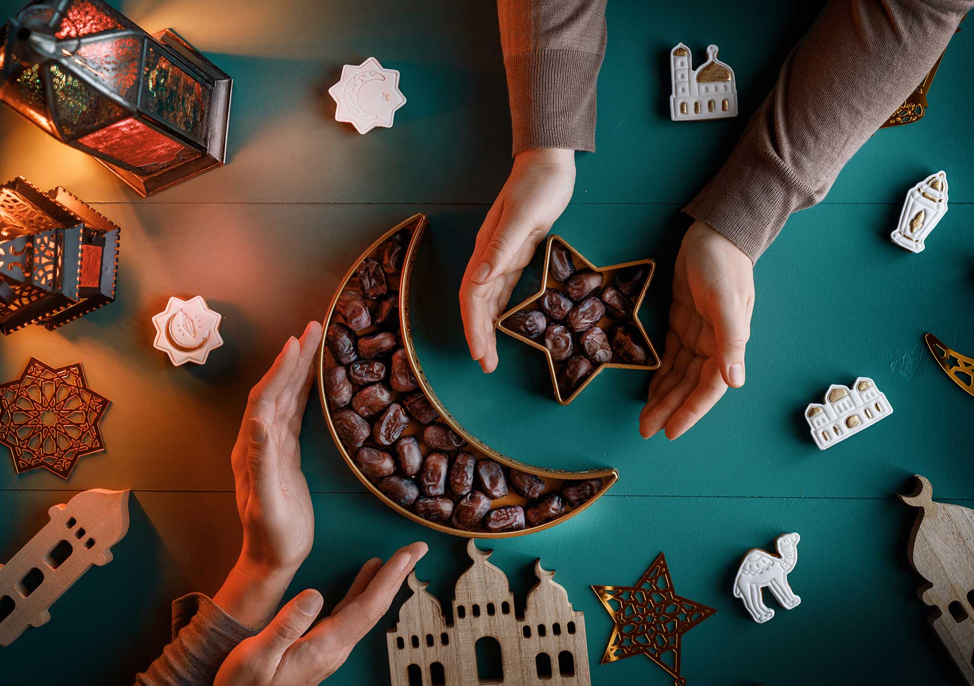 Ilustrasi bulan suci Ramadan (Envato)