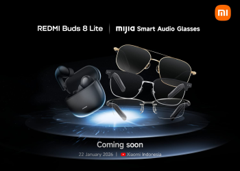 Xiaomi Hadirkan REDMI Buds 8 Lite, Mijia Smart Audio Glasses
