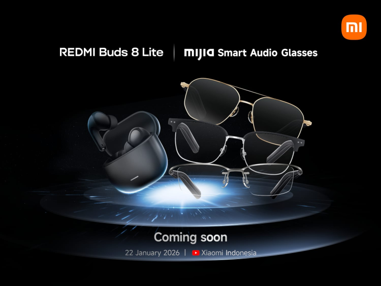 Xiaomi Hadirkan REDMI Buds 8 Lite, Mijia Smart Audio Glasses