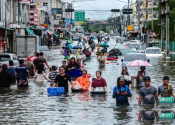 Bangkok Lumpuh Total Diterjang Banjir Usai Diguyur Hujan Nonstop Dua