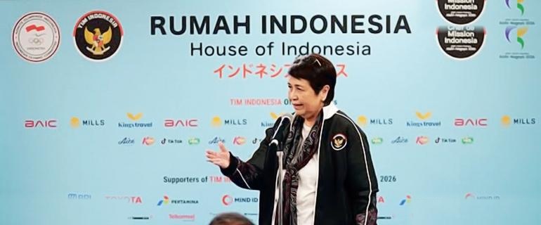 Dubes Nurmala Kartini Lepas Sambut Kontingen Indonesia Jelang Asian Games
