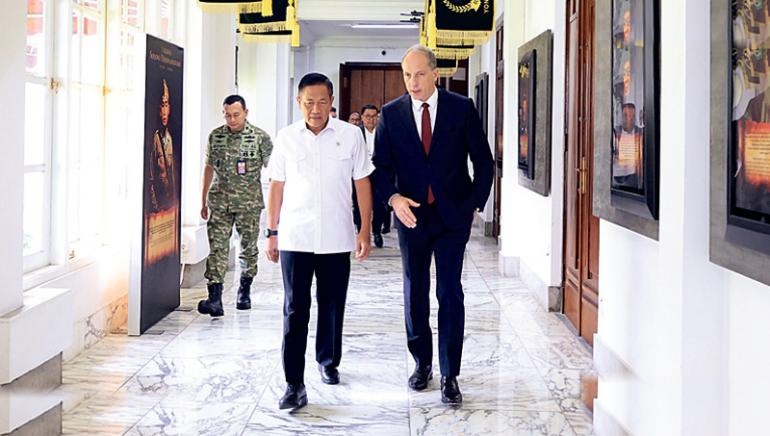 Dubes Prancis Dan Wamenhan Perkuat Kerja Sama Pertahanan Melalui Misi
