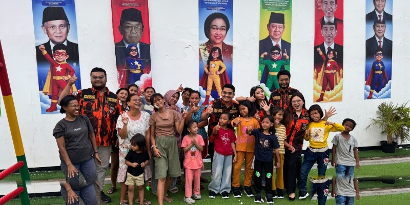 Kepedulian Sapma Pp Dki Sentuh Warga Korban Kebakaran Di Huntara