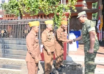 Lanud Abd Saleh Salurkan Bantuan Kemanusiaan Untuk Veteran Trikora Di