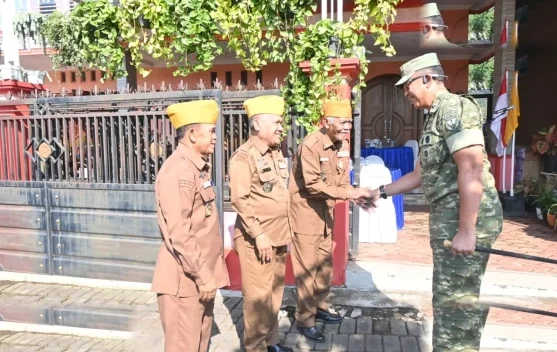 Lanud Abd Saleh Salurkan Bantuan Kemanusiaan Untuk Veteran Trikora Di