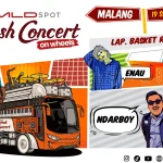 Konser Rasa Nongkrong! MLDSPOT Fresh Concert On Wheels 2026 Siap Guncang Malang Pakai Stage Bus Unik