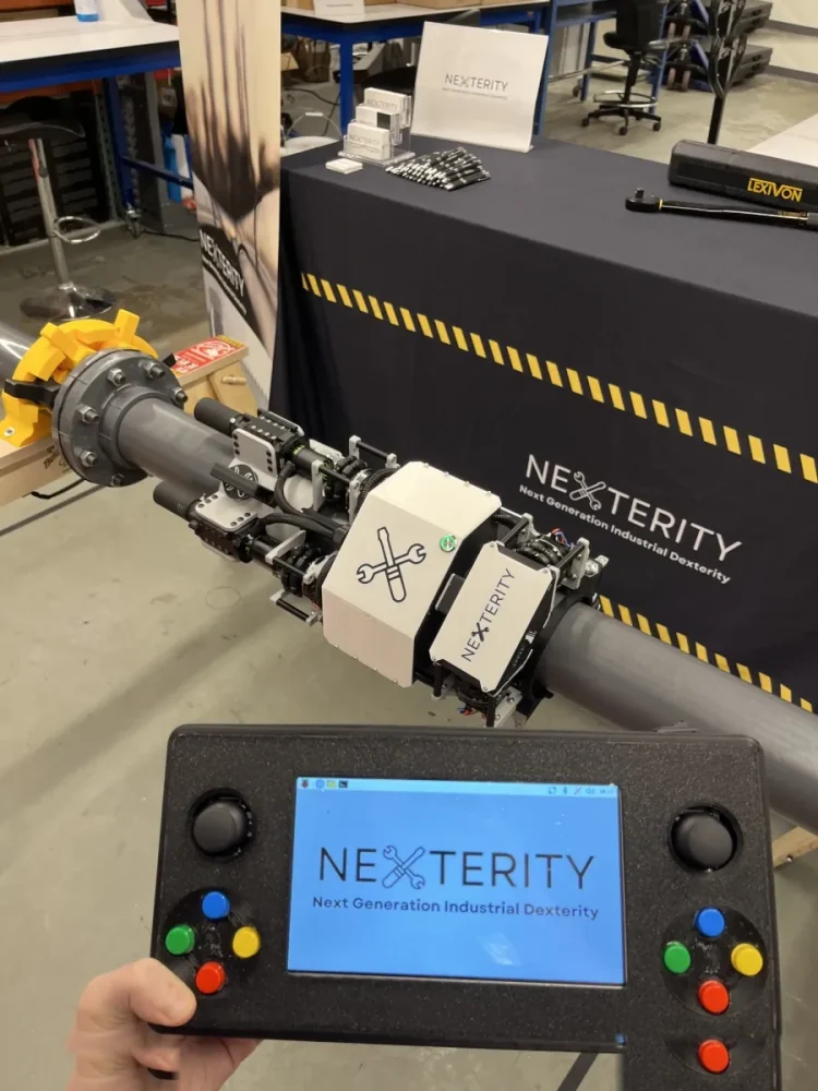 Nexterity Kembangkan Otomasi Robotik Untuk Pekerjaan Instalasi Pipa Berisiko Tinggi
