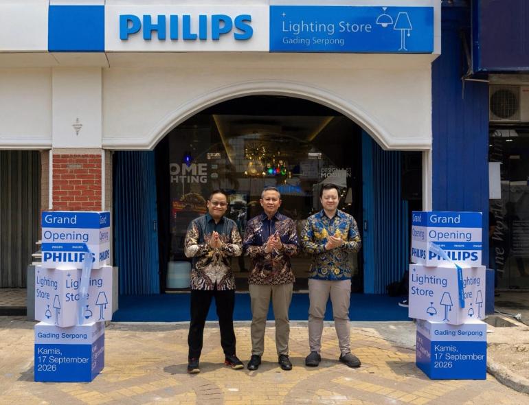 Philips Lighting Store Hadirkan Solusi Pencahayaan Dekoratif hingga Area Luar Ruangan