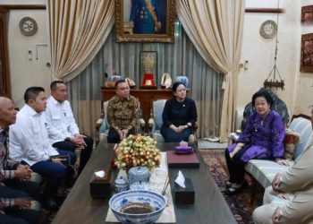 Prabowo Melayat Ke Kediaman Megawati Ucapkan Belasungkawa Atas Meninggalnya Guruh