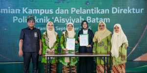 Resmi Dilantik, Susanna Pimpin Politeknik Aisyiyah Batam